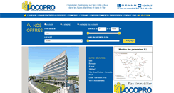 Desktop Screenshot of locopro-immo-entreprise.com